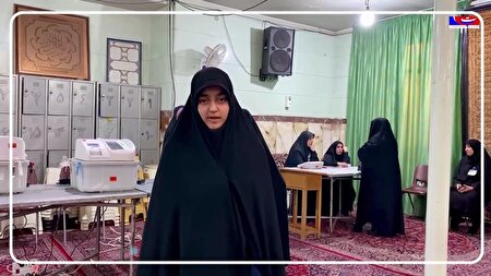 حضور مردم تهران پای صندوق رای